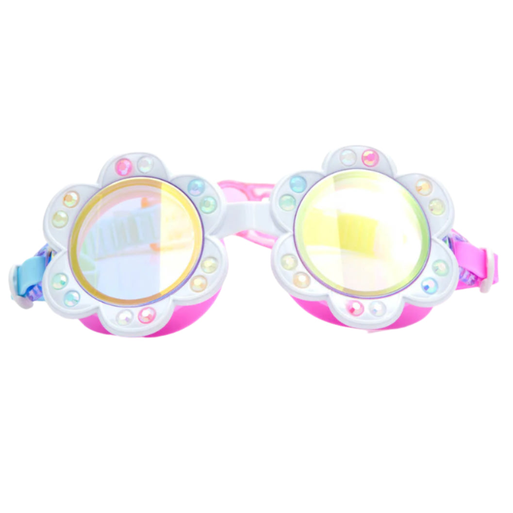 Blanch Blossom Dandi Kids' Swim Goggles - HoneyBug