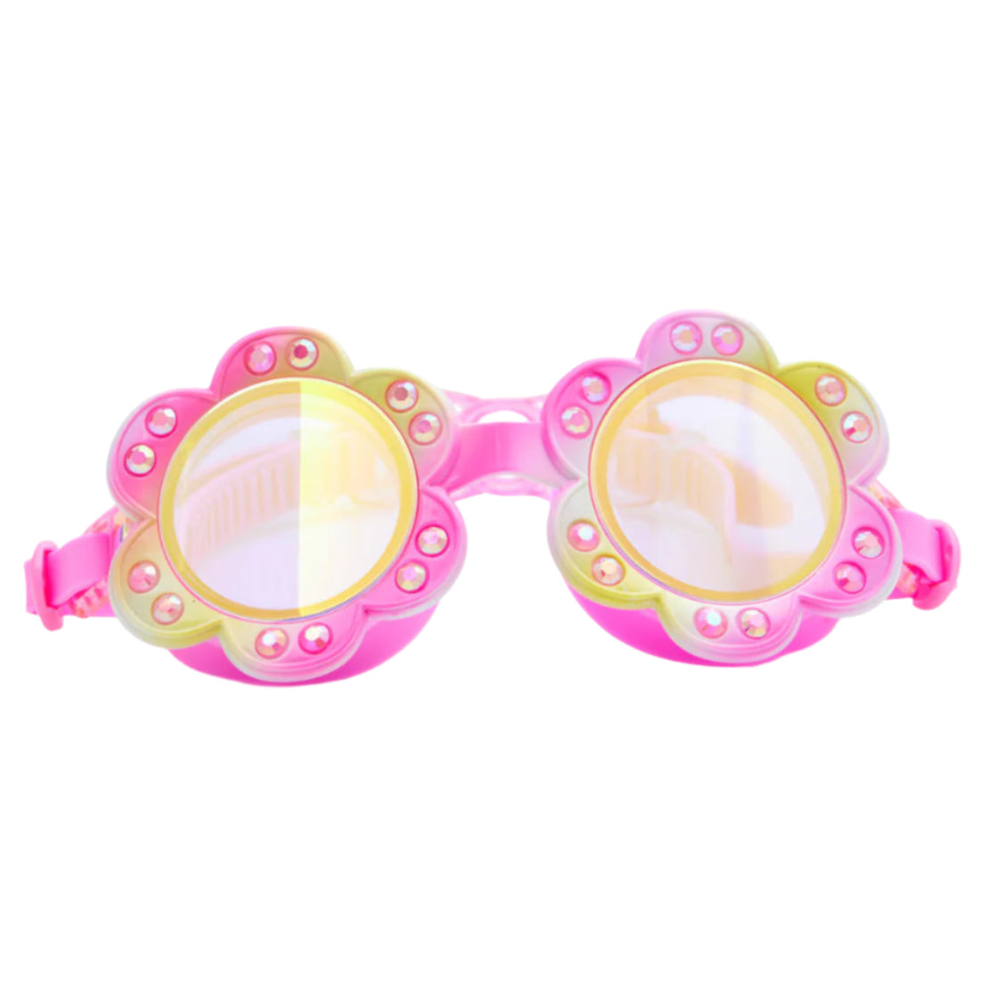 Golden Hour Gardenia Kids' Swim Goggles - HoneyBug