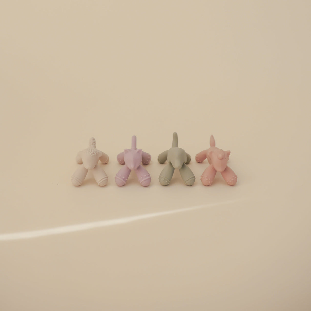 Cat Figurine Teether - HoneyBug