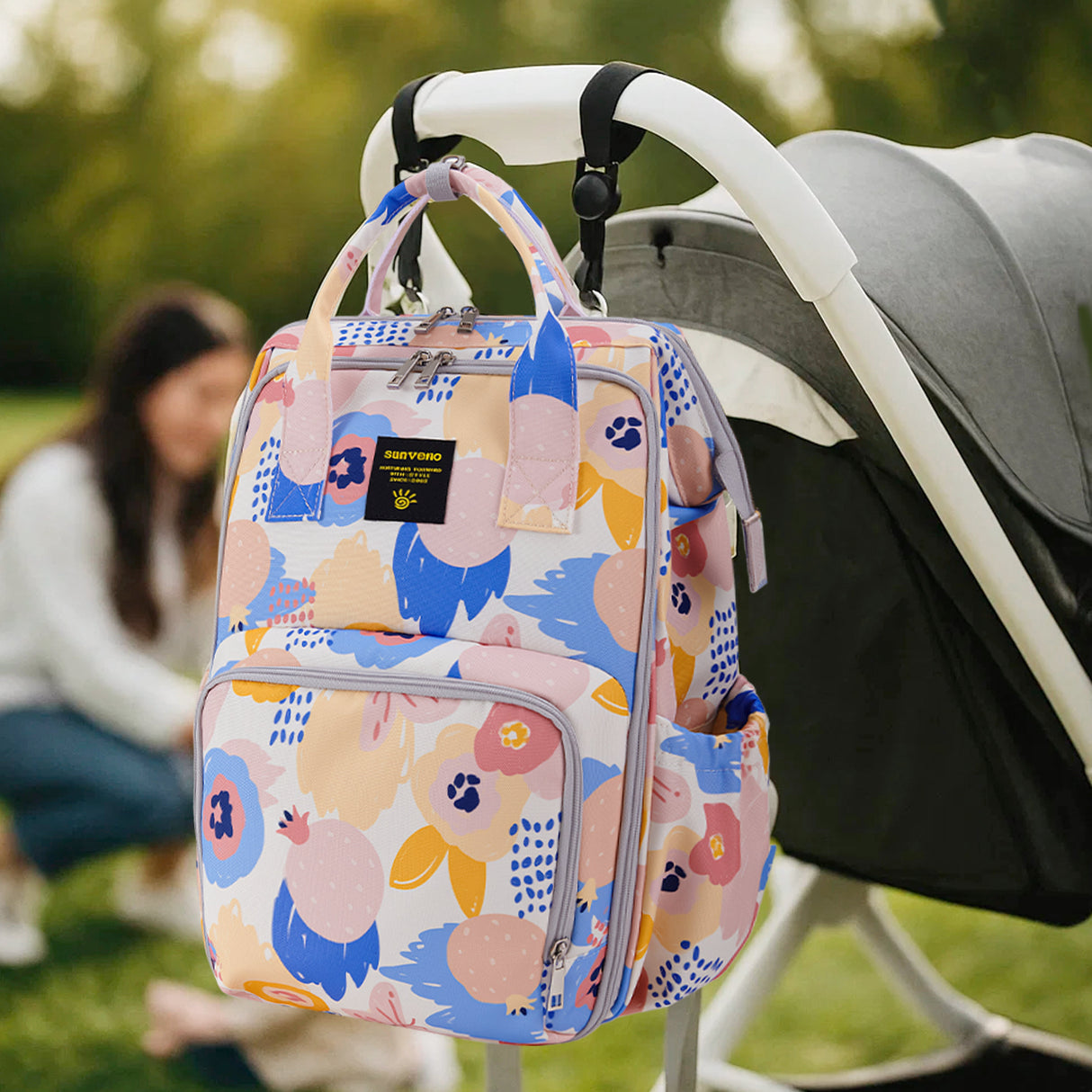 Open-Wide Diaper Backpack