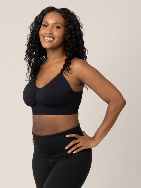 Sublime® Nursing Sports Bra | Black - HoneyBug