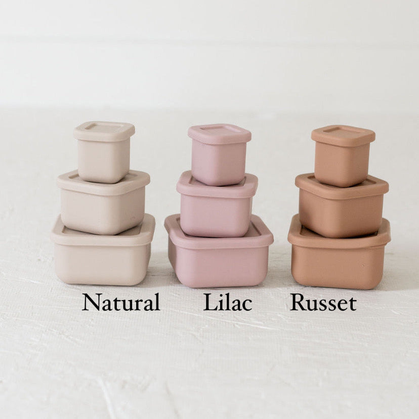 Silicone Bento Box Set/Set of 3
