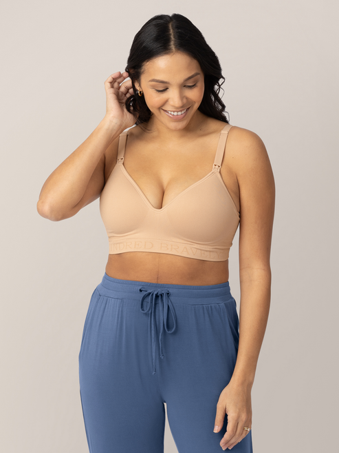 Signature Sublime® Contour Nursing & Maternity Bra | Beige - HoneyBug