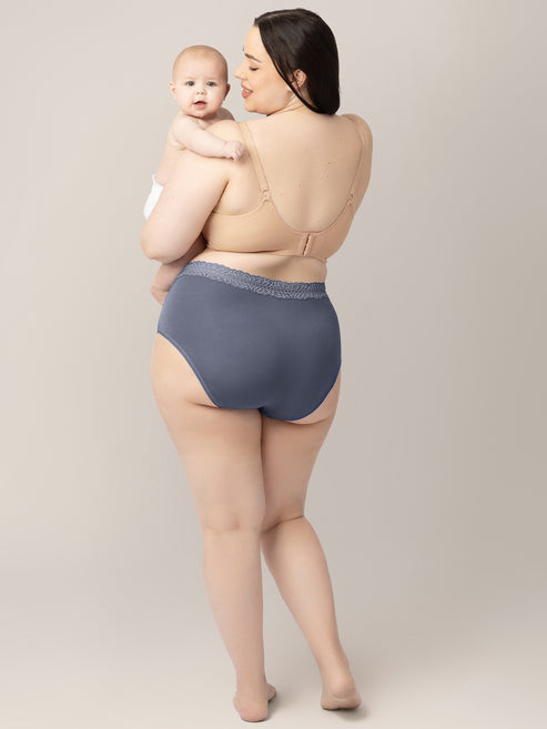 High-Waisted Postpartum Recovery Panties (5-Pack) | Dusty Hues - HoneyBug