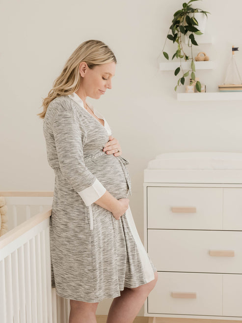 Emmaline Robe | Grey - HoneyBug