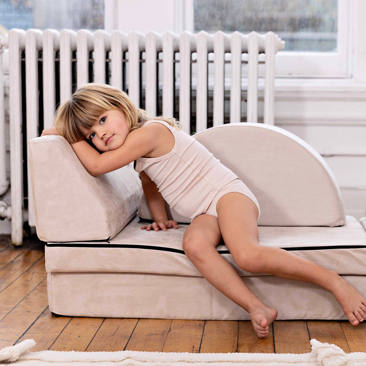 Bamboo Cotton Mauve + White (2 Sets) - HoneyBug