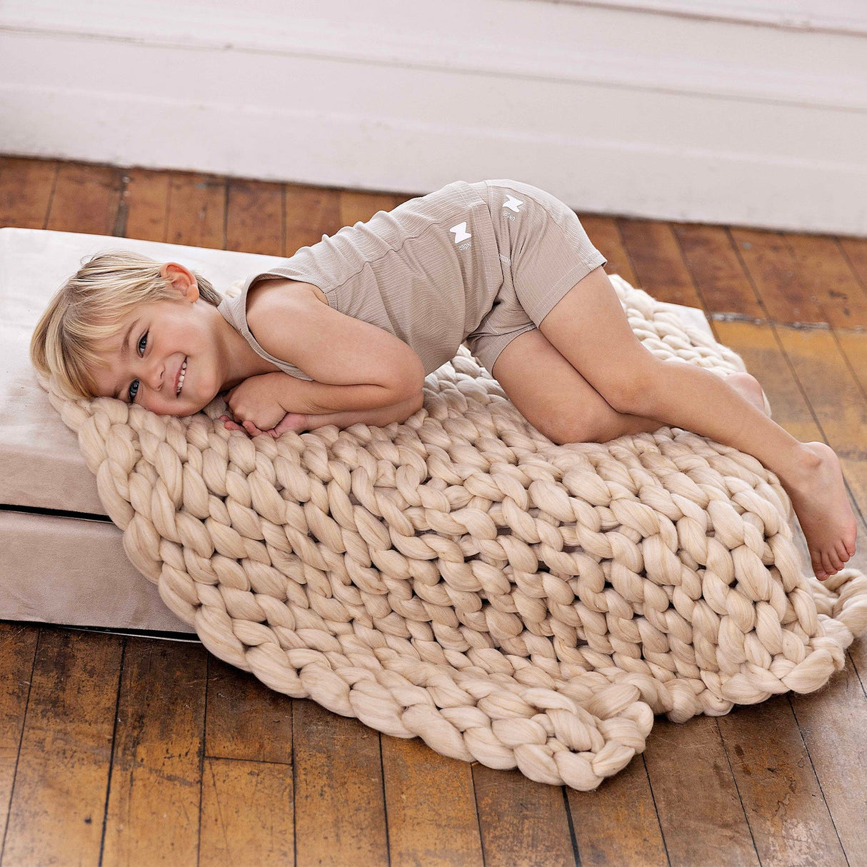 Ribbed White, Boy (2 Sets) - HoneyBug