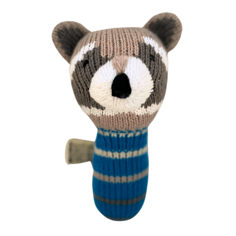 mini rattle | ramsay the raccoon - HoneyBug