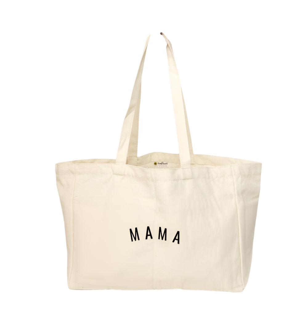 Mama Canvas Tote Bag - HoneyBug