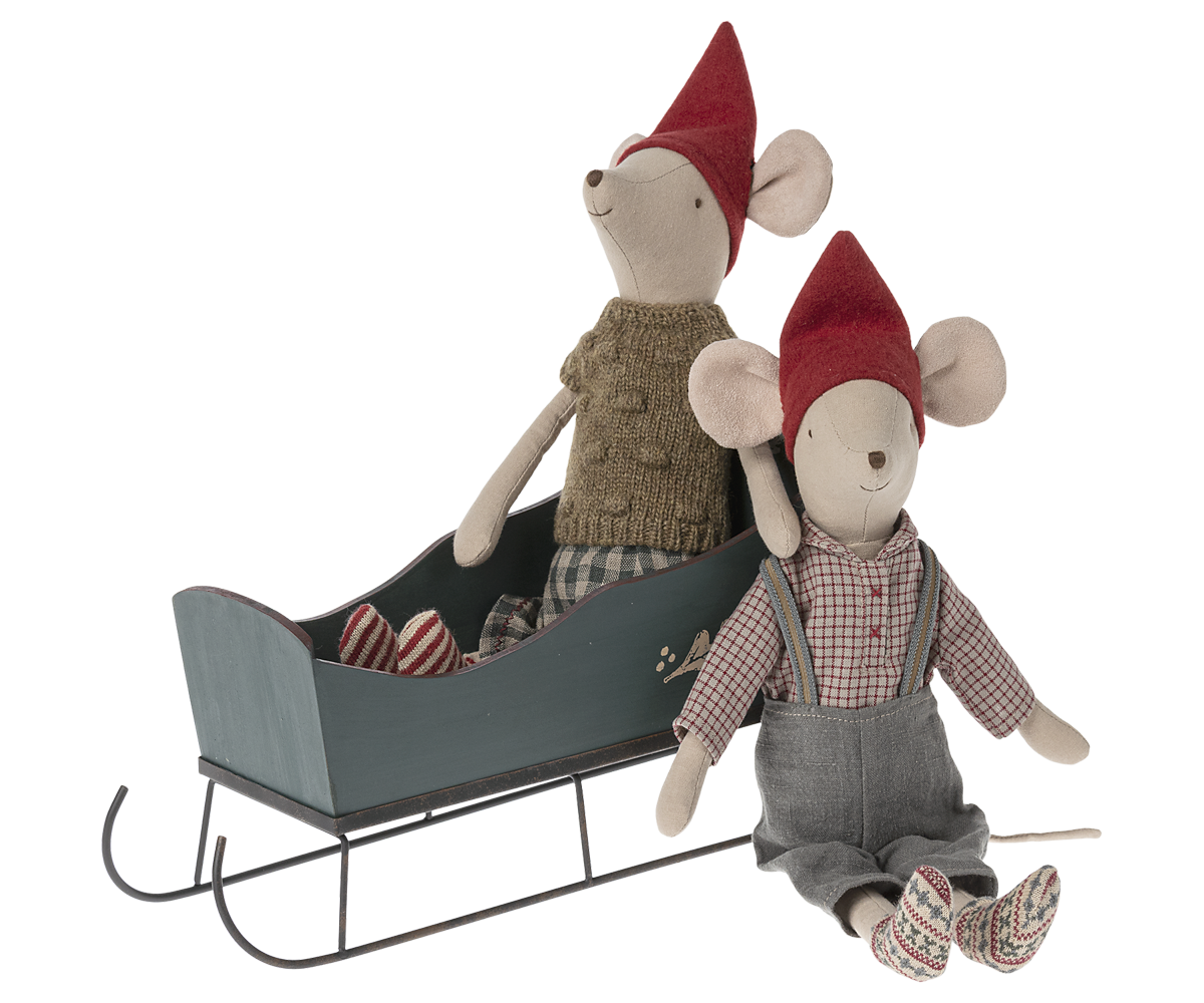 Sleigh, Medium - Green - HoneyBug