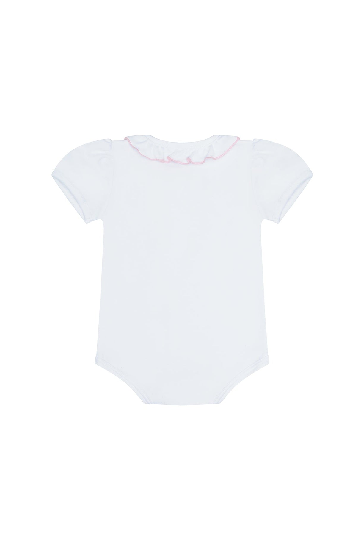 Ruffle Short Sleeve Onesie - HoneyBug