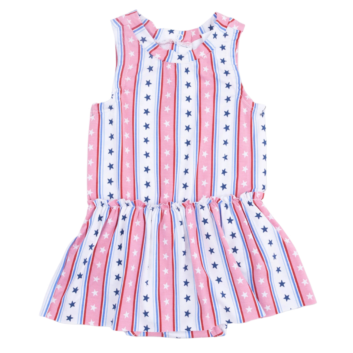 Stars and Stripes - Bodysuit with Skirt