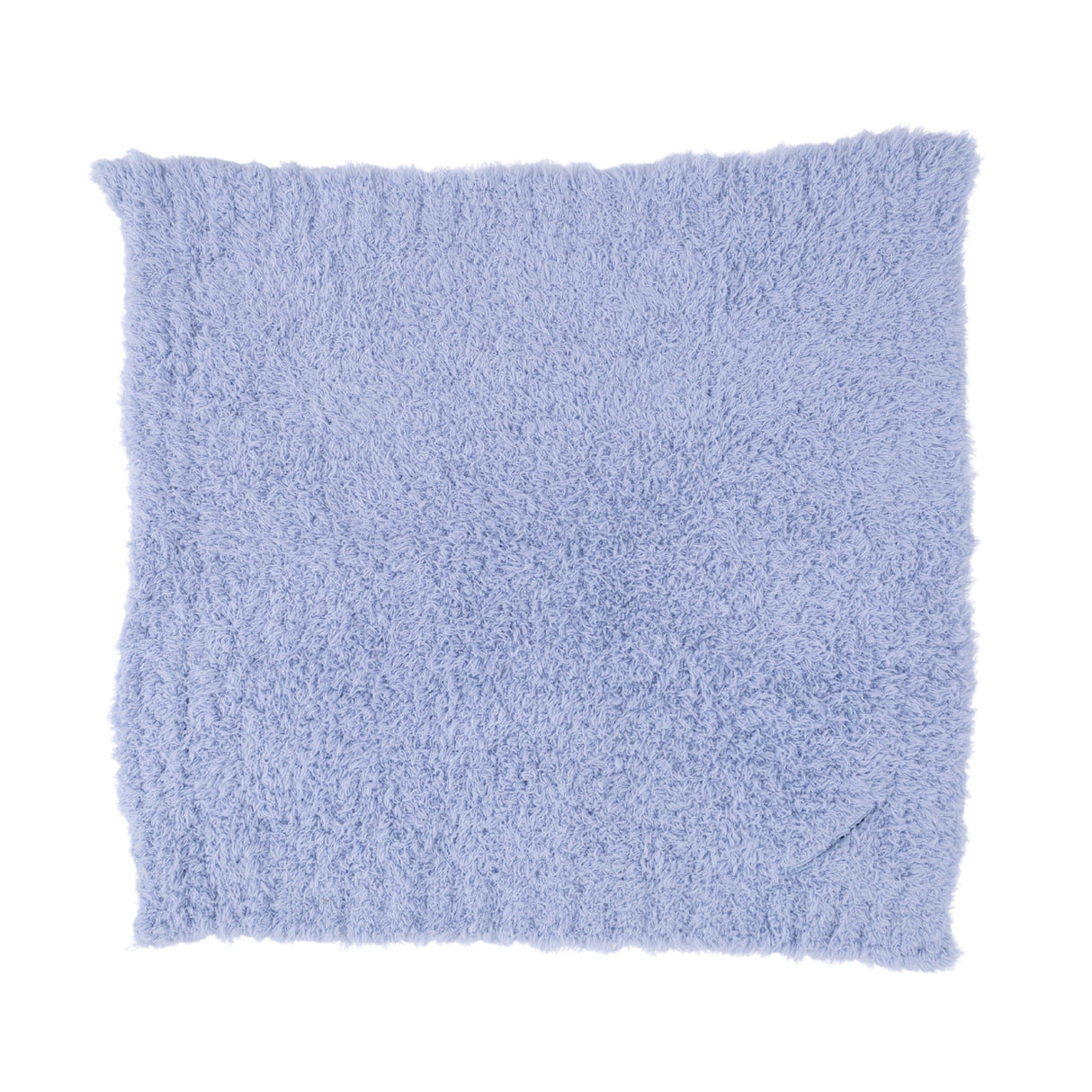 Chenille - Dusty Blue Mini Chenille Pacifier Holder Blanket