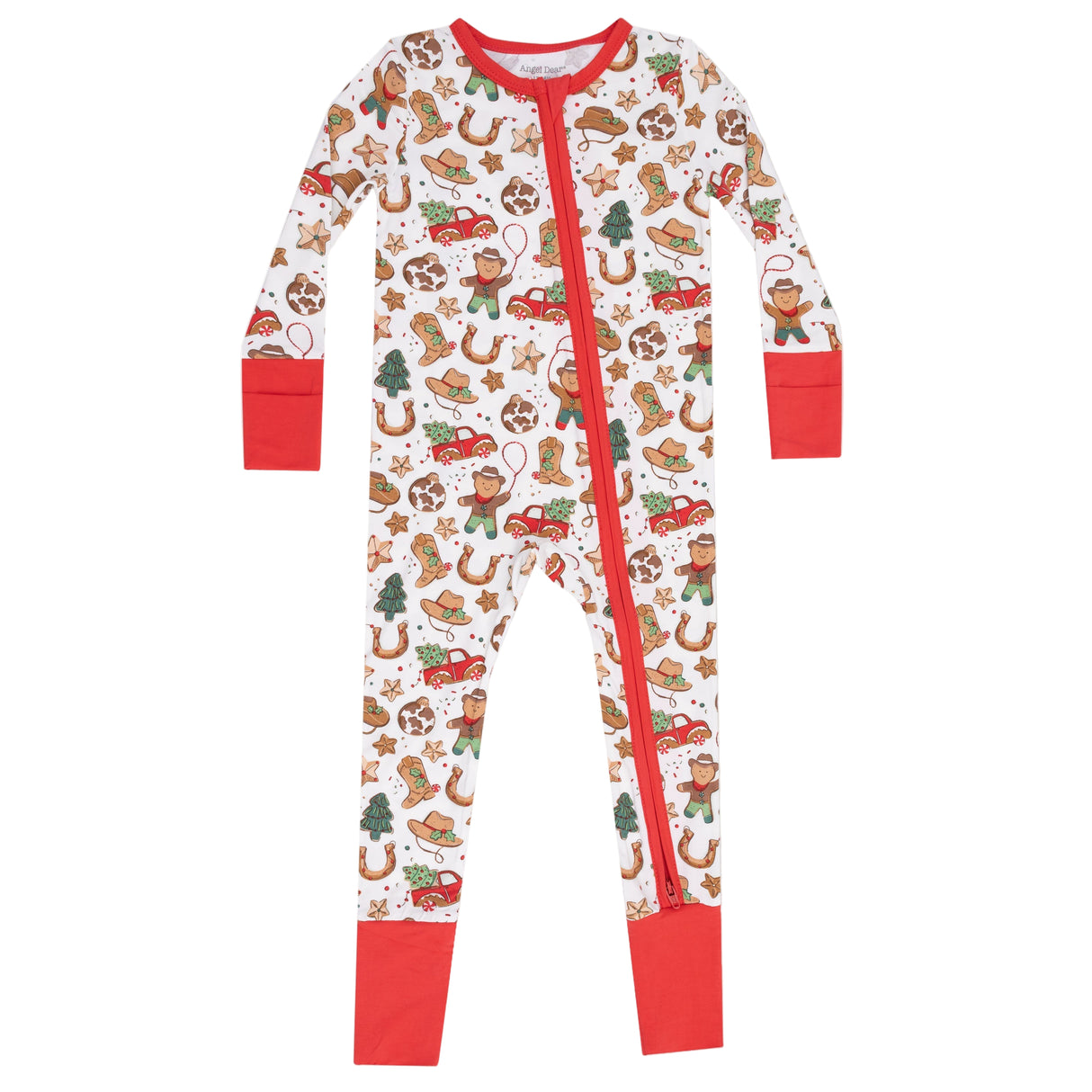 Convertible Romper - Cowboy Christmas - HoneyBug