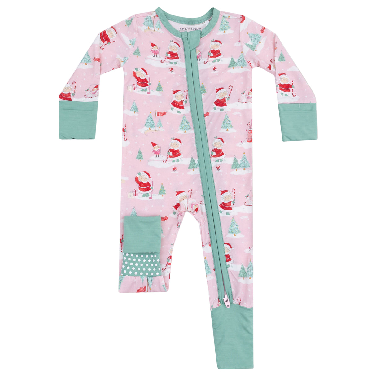 Convertible Romper - Golfing Mrs. Claus and Elves - HoneyBug