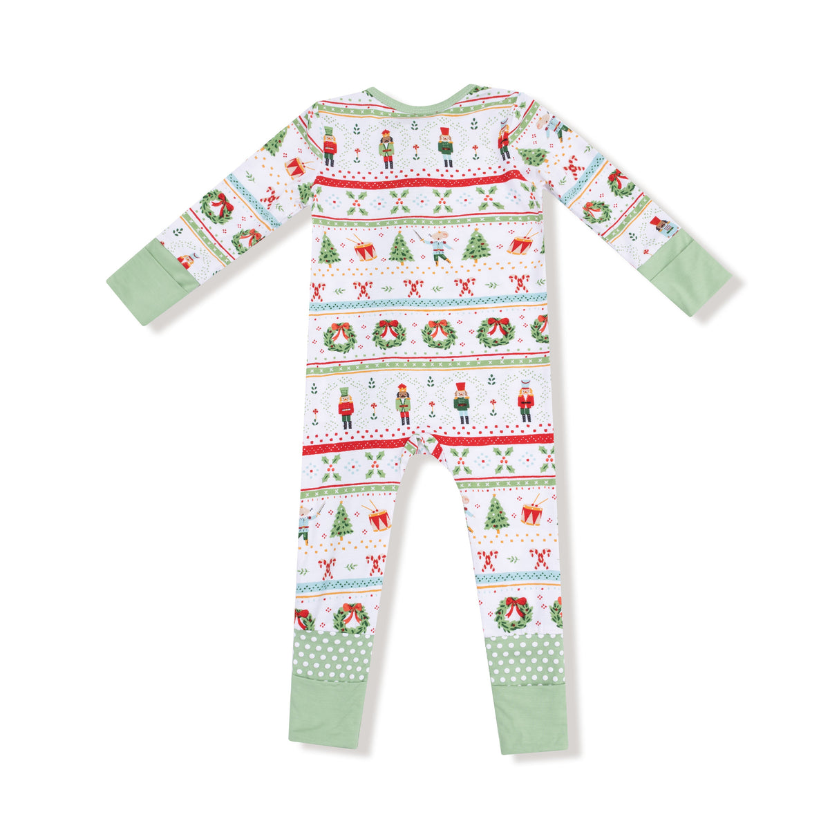Convertible Romper - Nutcracker Fair Isle - HoneyBug
