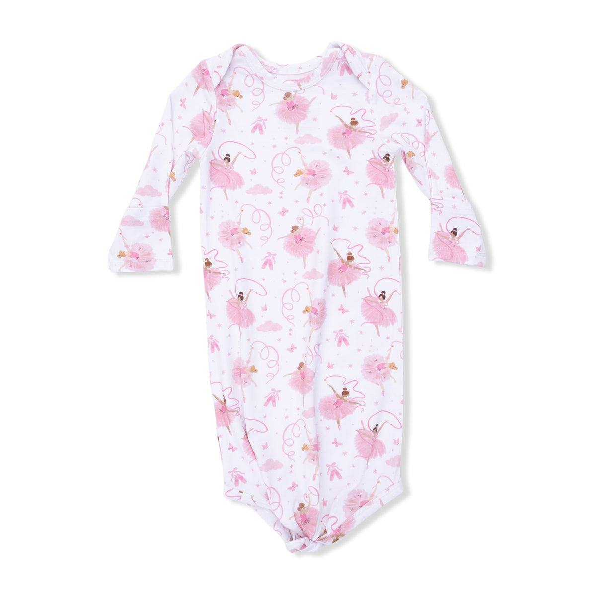 Ribbon Ballerinas - Knotted Gown and Ruffle Hat