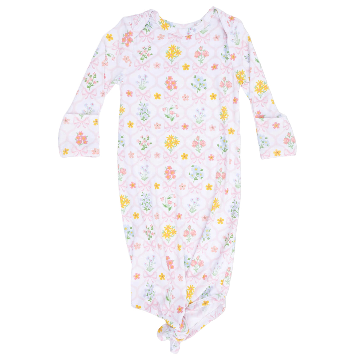 Spring Blooms Bow Trellis - Knotted Gown