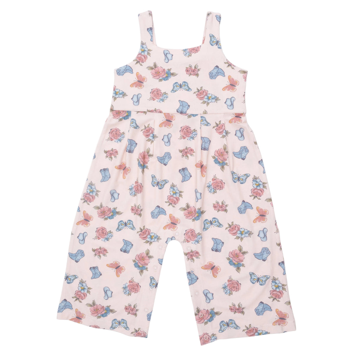 Country Girl Boots - Wide Leg Jumpsuit