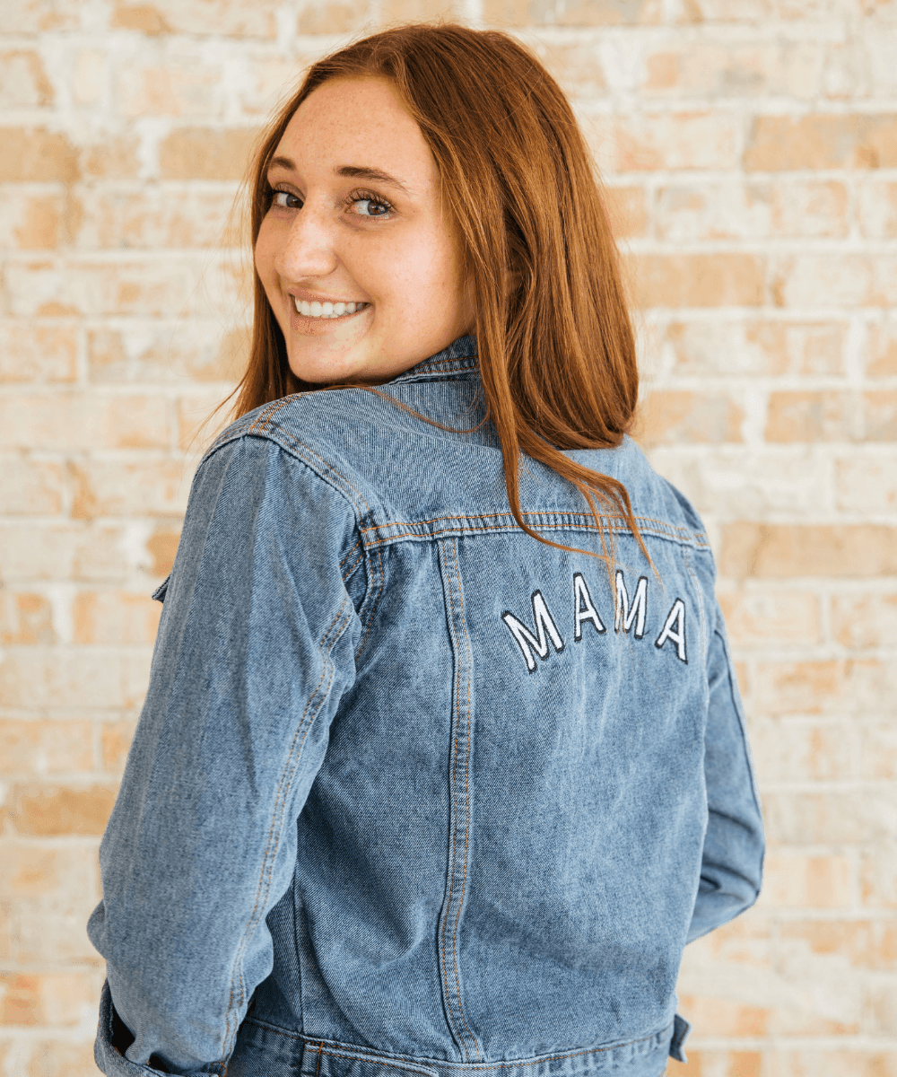 Blue Denim Mama Jacket - HoneyBug
