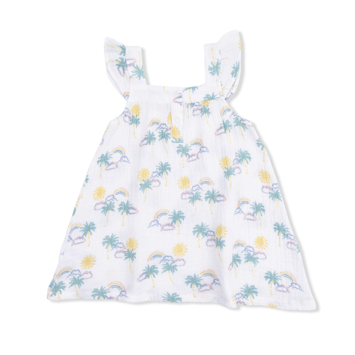 Palm Trees and Rainbows - Sundress and Bloomer