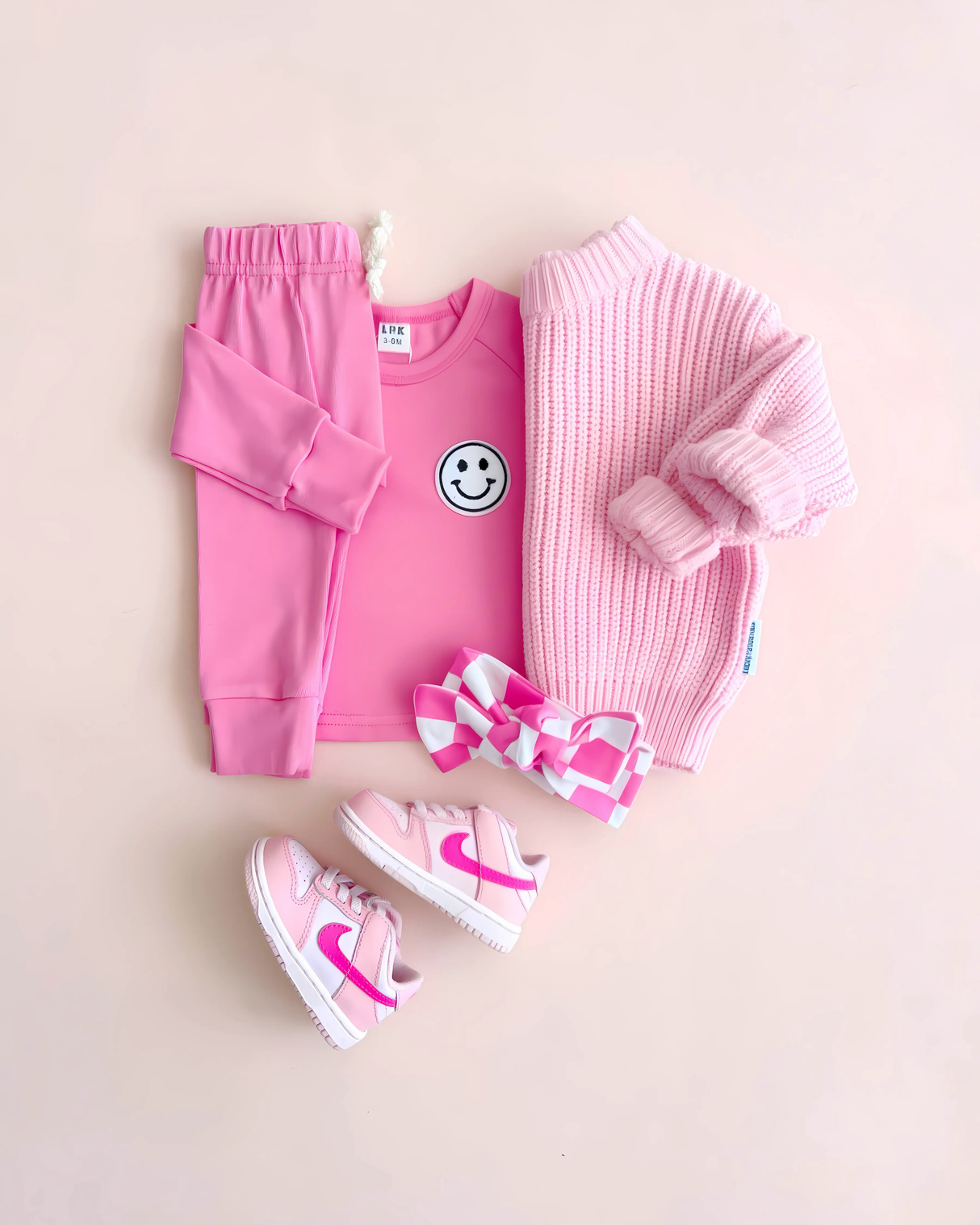 Lounge Set | Smiley Bubble Gum - HoneyBug