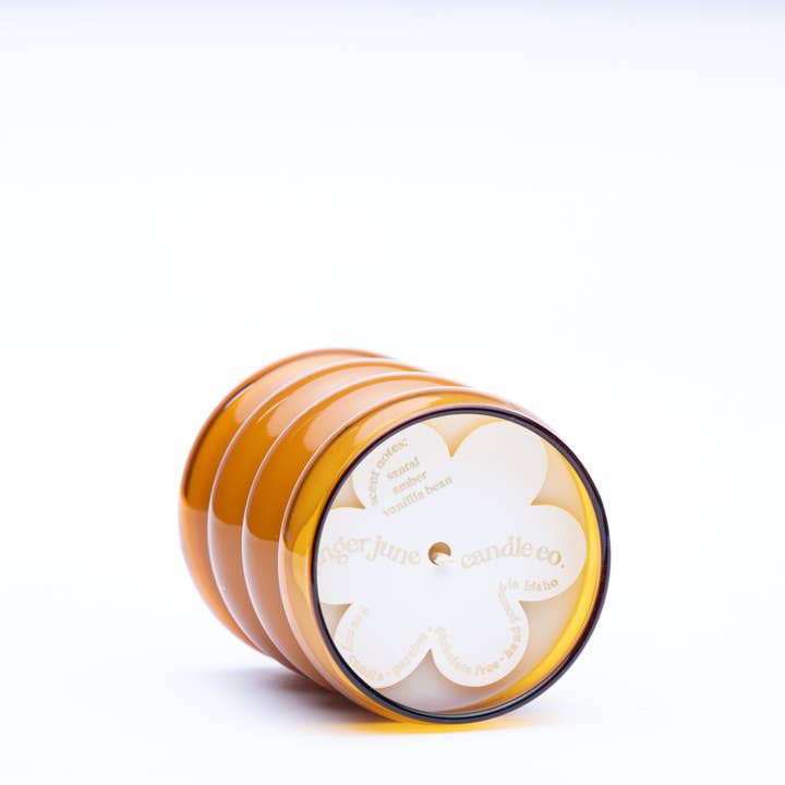 Free Your Mind • Brown 9 oz Soy Candle - HoneyBug