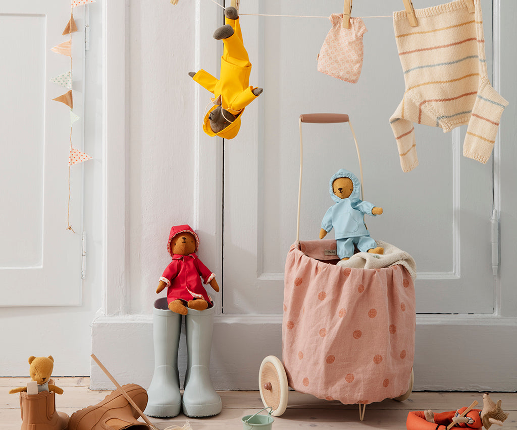 Doll Raincoat & Hat - Teddy Mum - HoneyBug