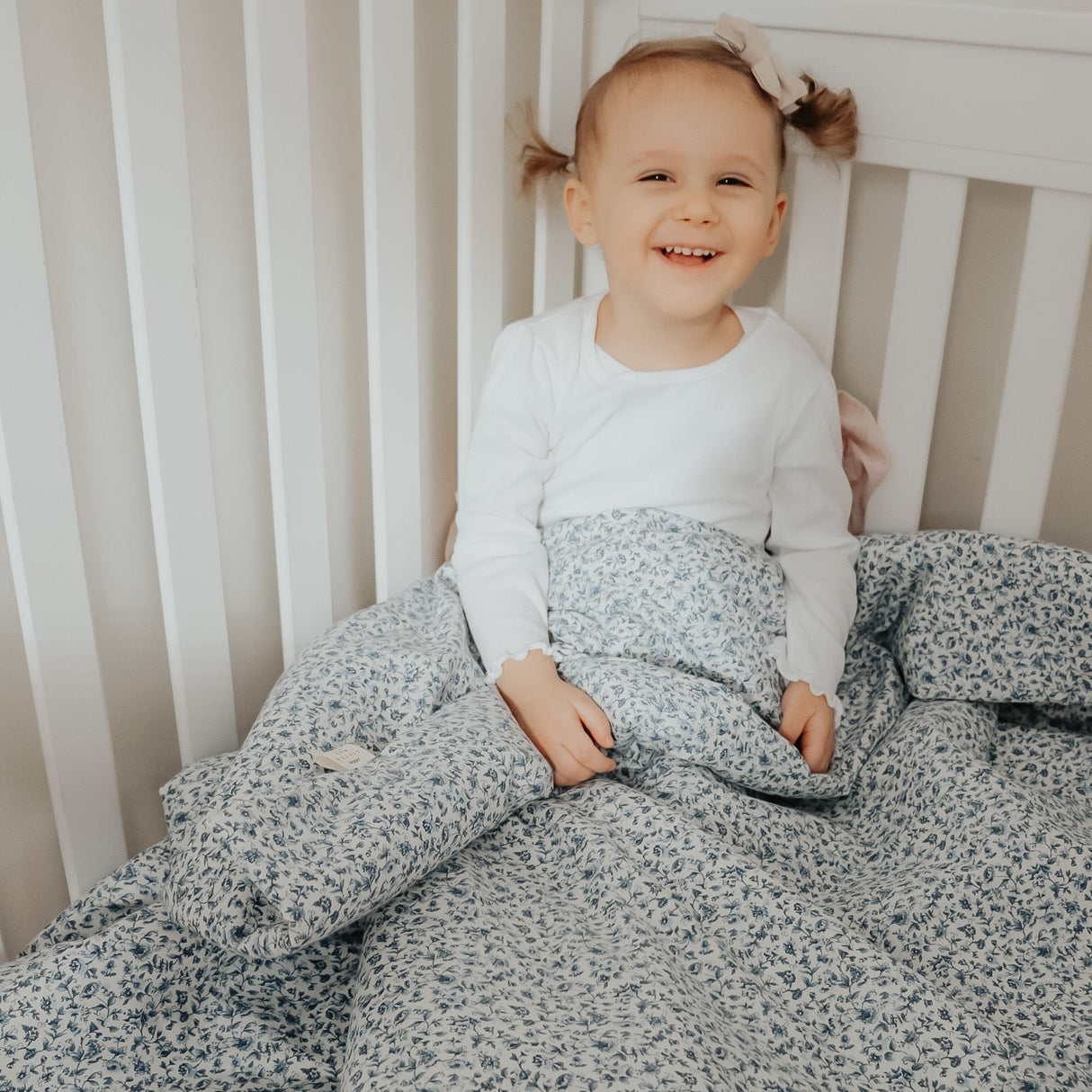 Floret Crib Quilted Blanket