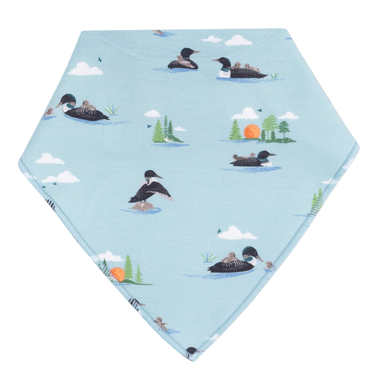 Bandana Bib - Loons - HoneyBug