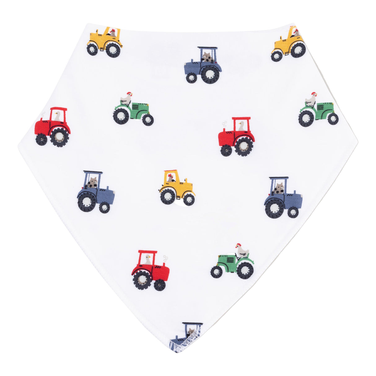 Bandana Bib - Mini Tractors - HoneyBug