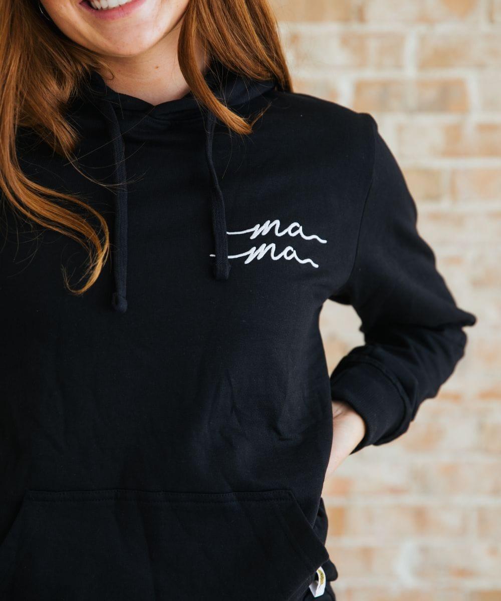 Mama Hooded Sweatshirt - HoneyBug