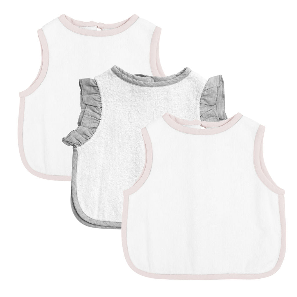Luxury Linen Bib Gift Set - HoneyBug