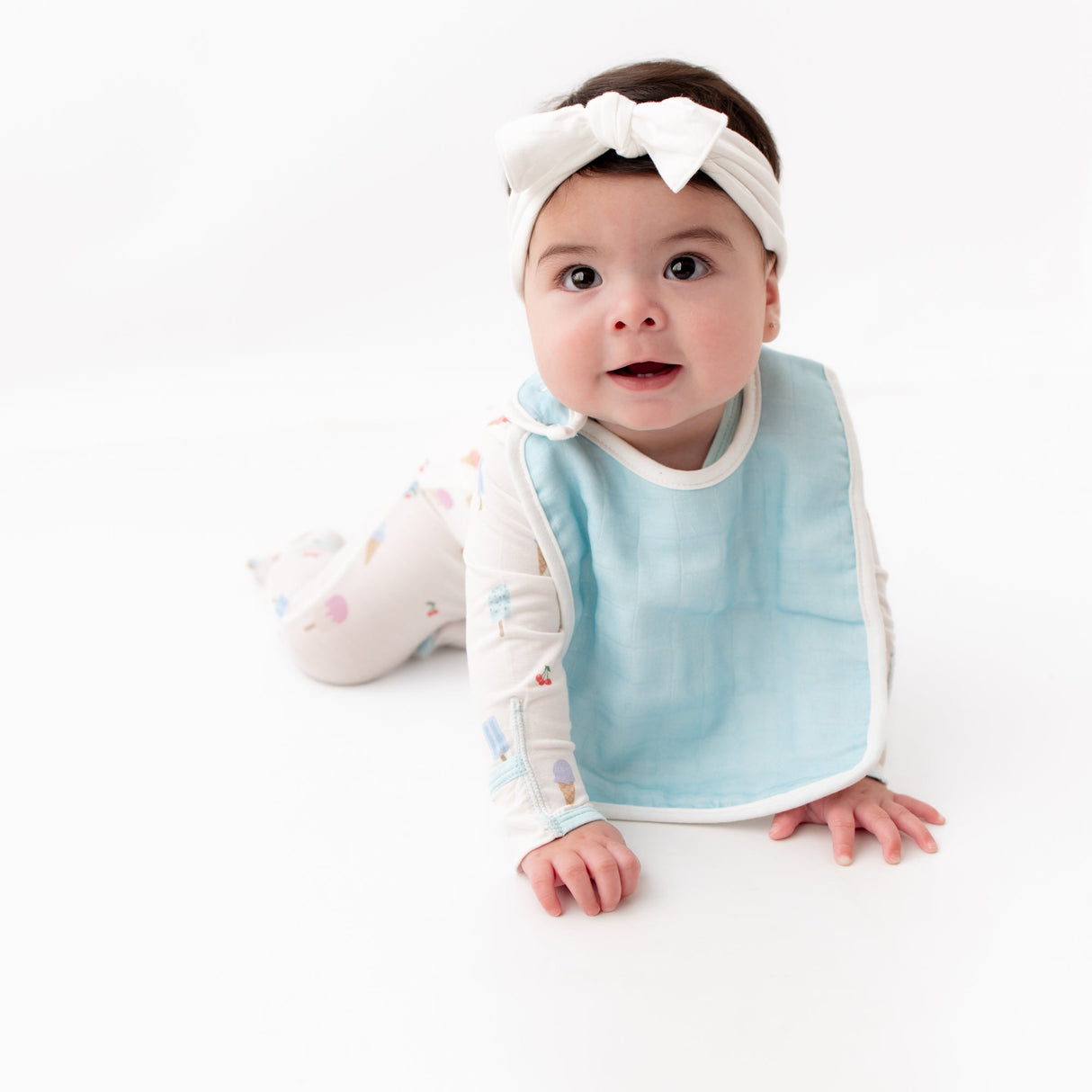 Ice Cream Bib Set - HoneyBug