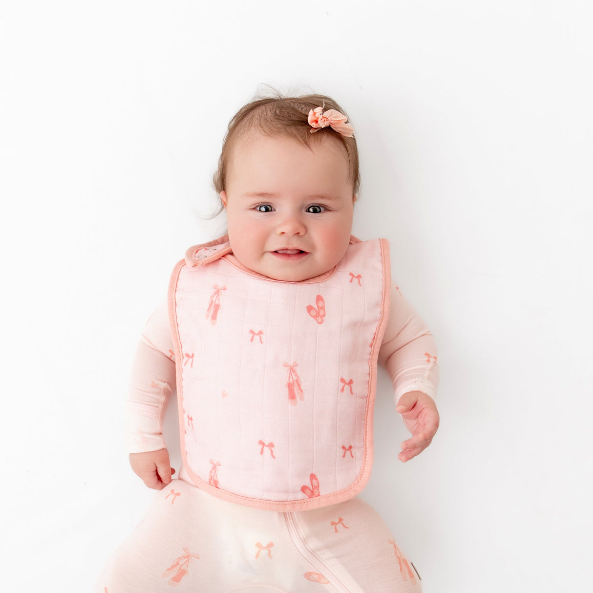 Ballerina Bib Set - HoneyBug