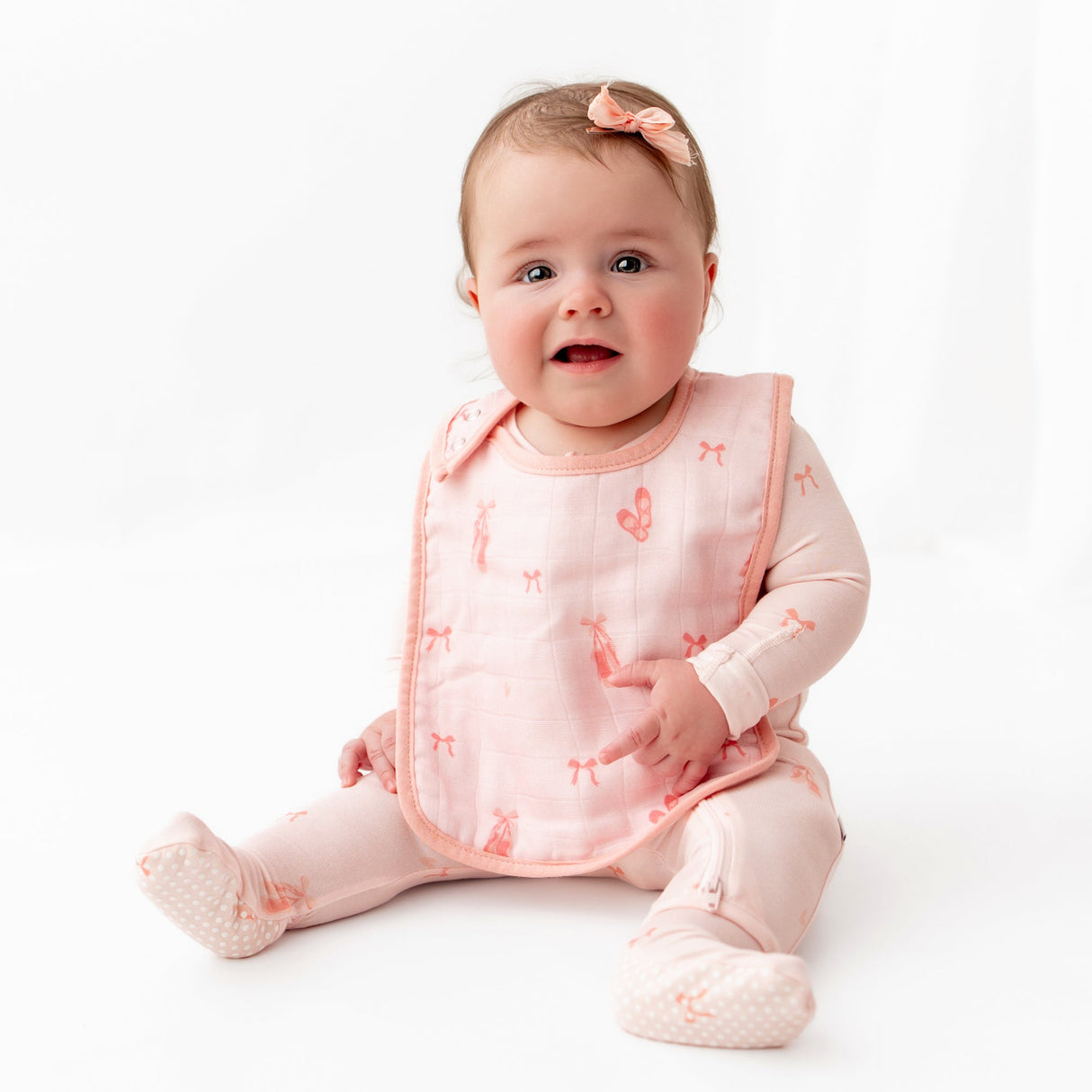Ballerina Bib Set - HoneyBug
