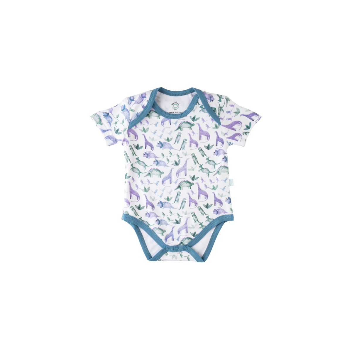 Baby Short-Sleeve Bamboo Bodysuit - HoneyBug