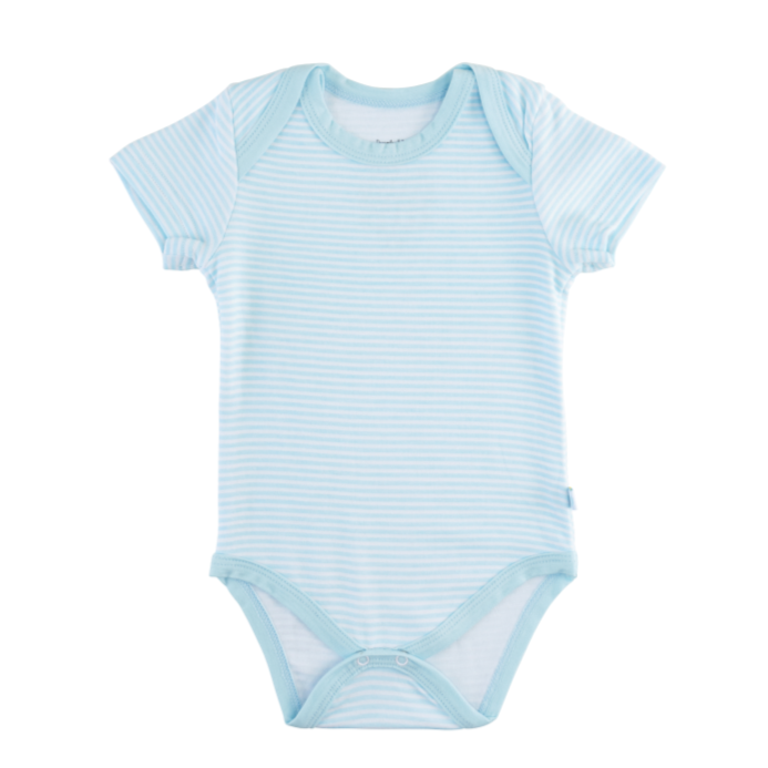 Baby Short-Sleeve Bamboo Bodysuit - HoneyBug