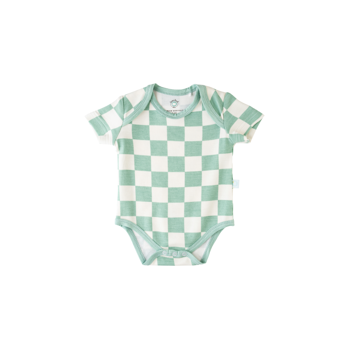 Baby Short-Sleeve Bamboo Bodysuit - HoneyBug
