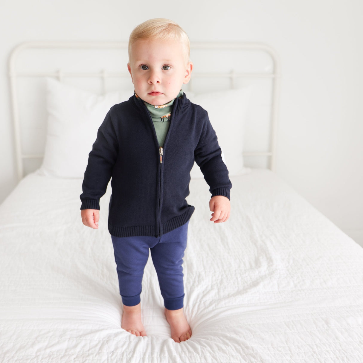 Green Fox Turtleneck - HoneyBug