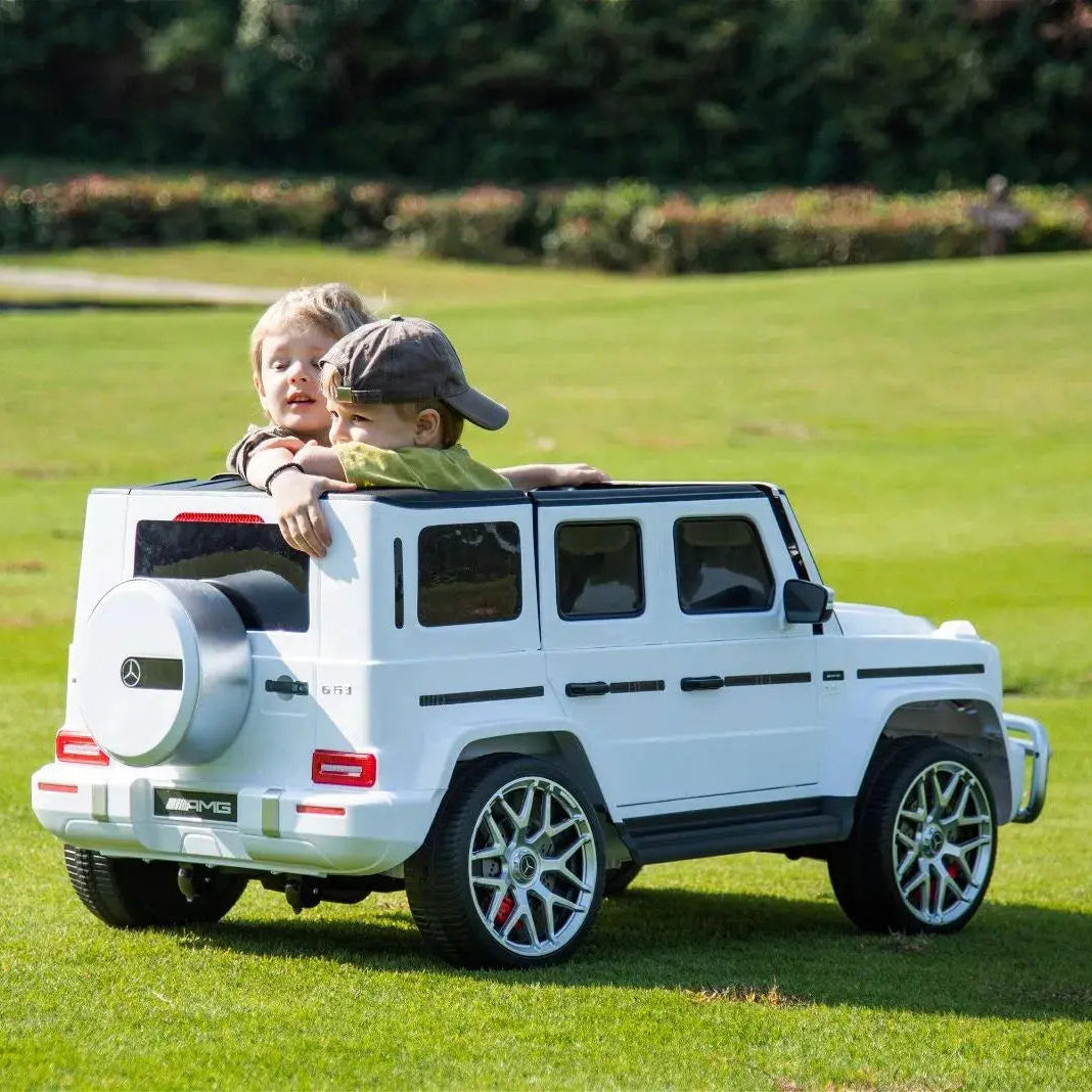 24V 4x4 Mercedes Benz G63 AMG 2 Seater G Wagon Ride on Car