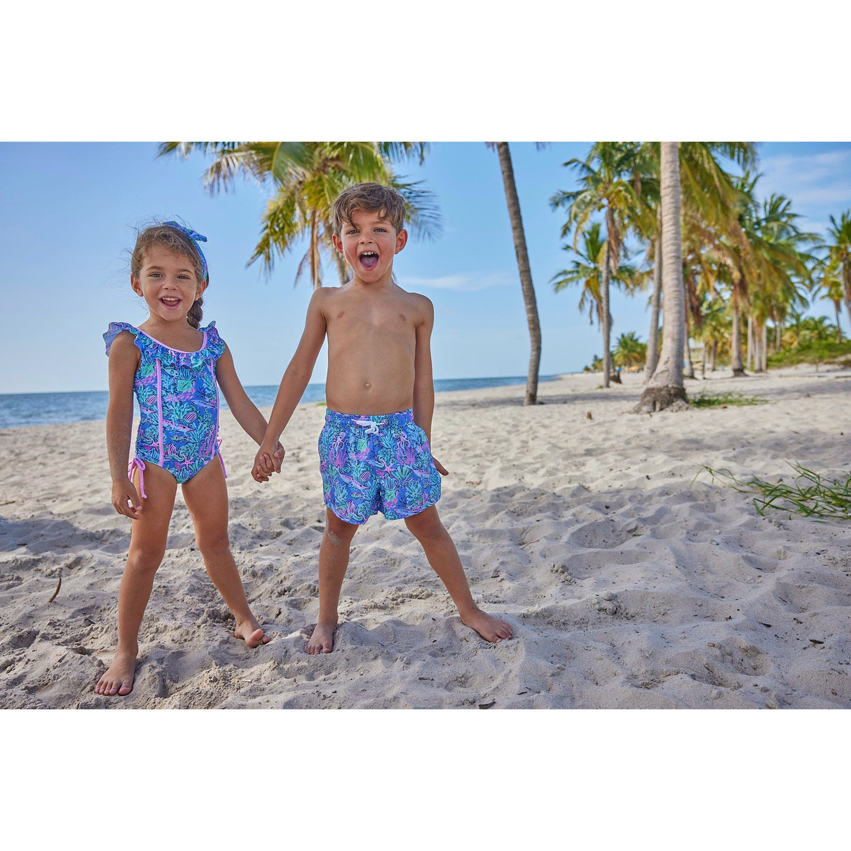 Bahamas Reef One Piece Swimsuit - HoneyBug