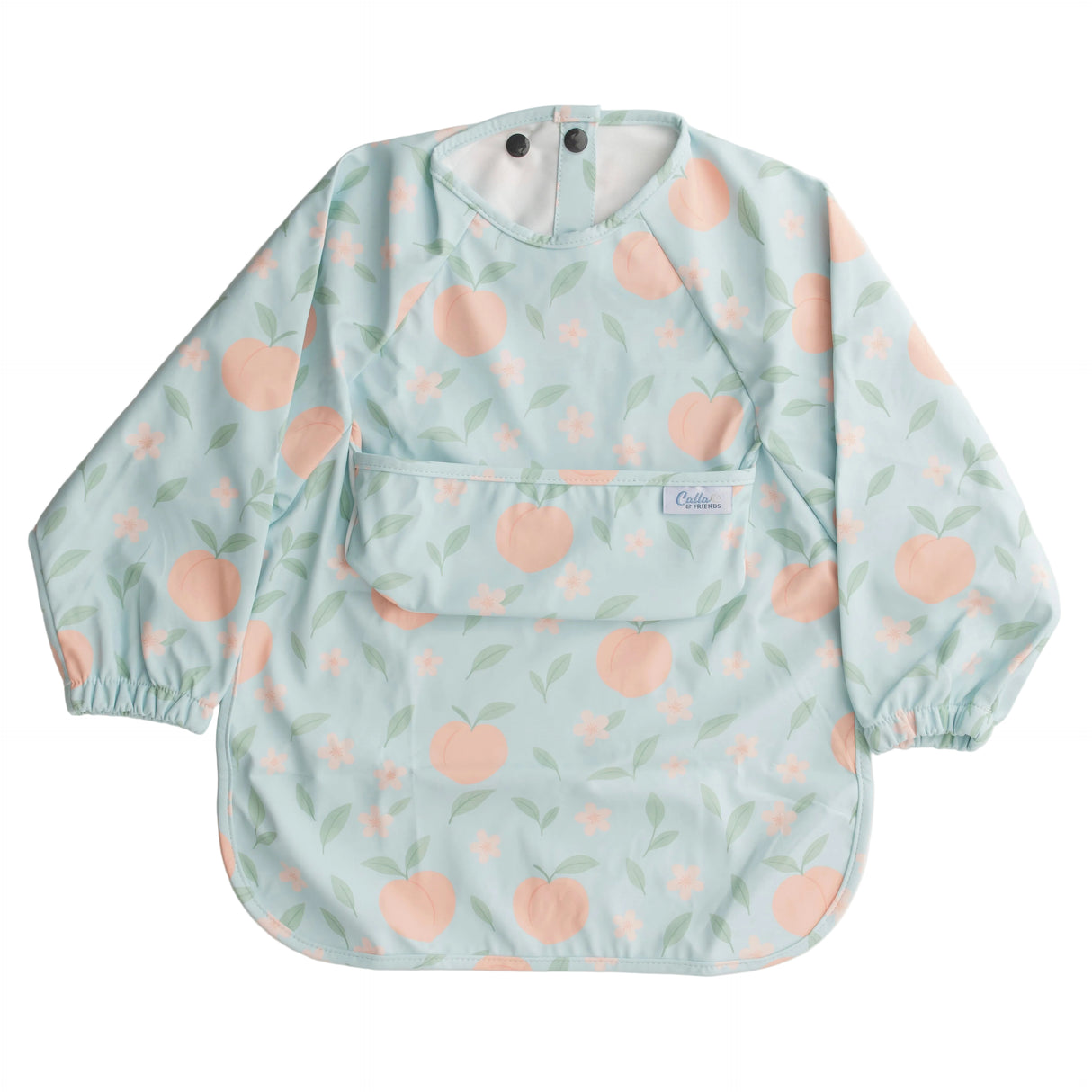 The Grayson Long Sleeve Bib - Peach Blossom