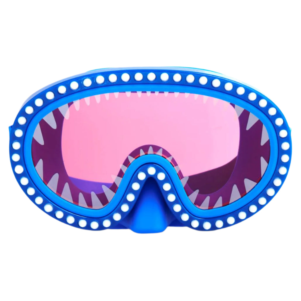 Nibbles Red Lends Shark Attack Kids' Swim Mask with Nose Piece - HoneyBug