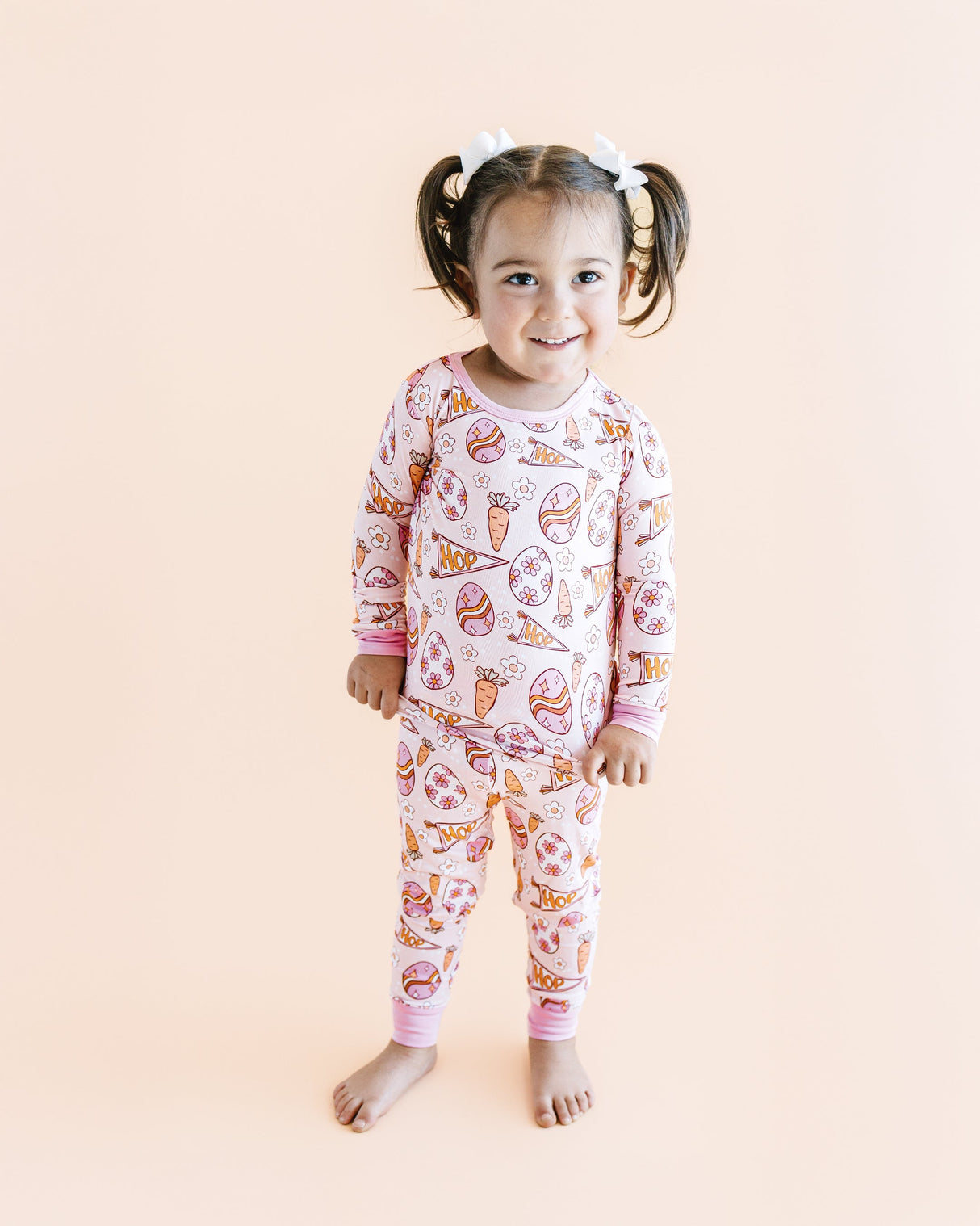 Bamboo Two Piece Set | Easter Hop - HoneyBug
