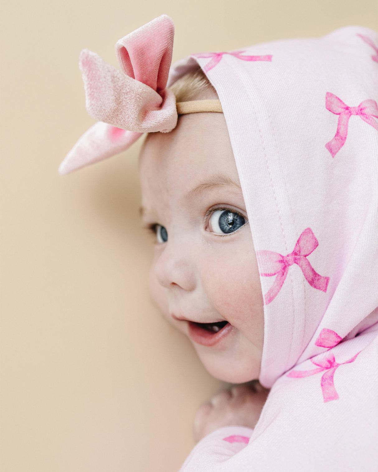 Cargo Jogger Set | Pink Bows - HoneyBug