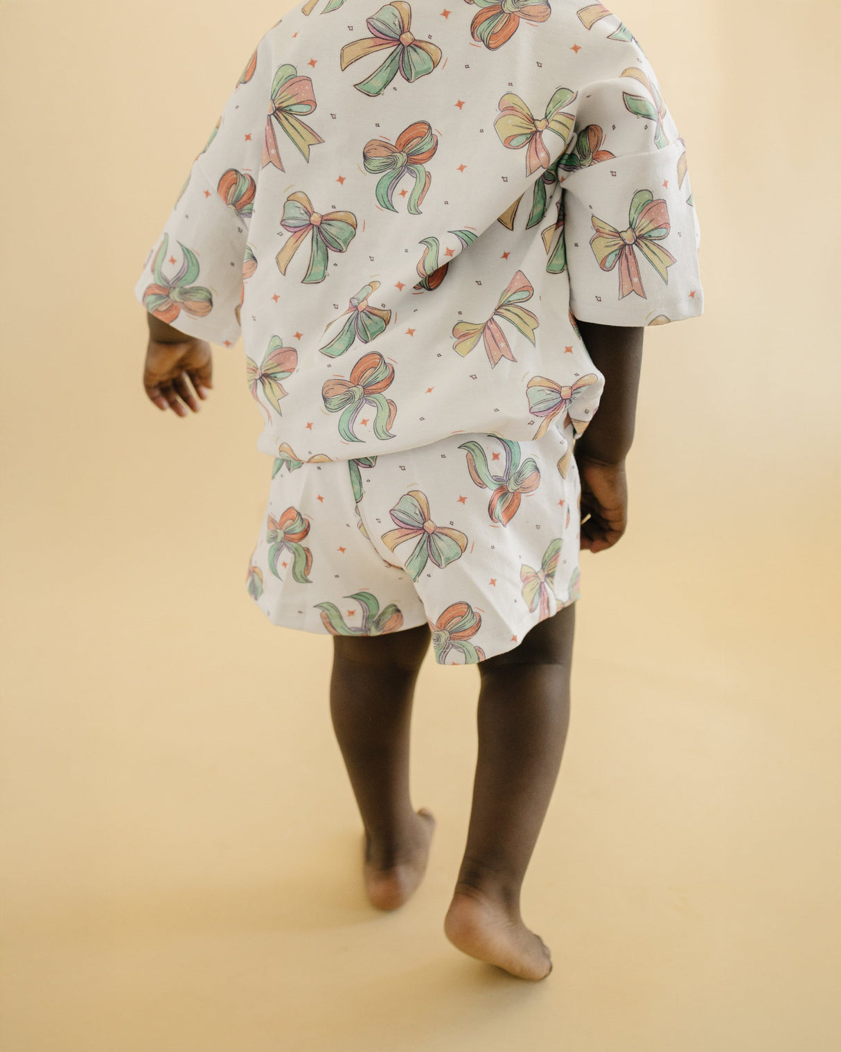 Shorts Set | Happy Bows - HoneyBug