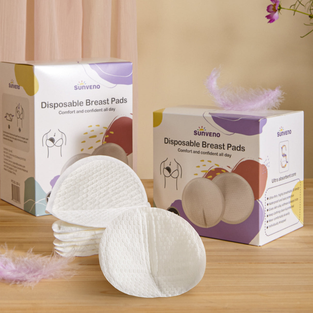 Ultra-Thin Disposable Nursing Pads