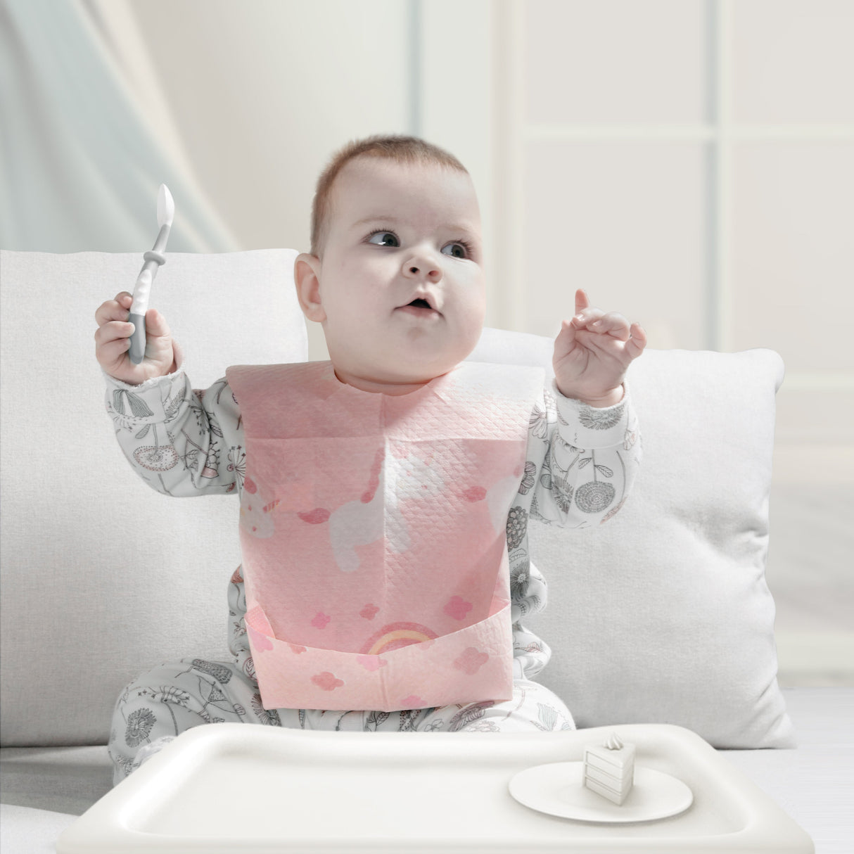 20 Pcs Disposable Baby Bibs