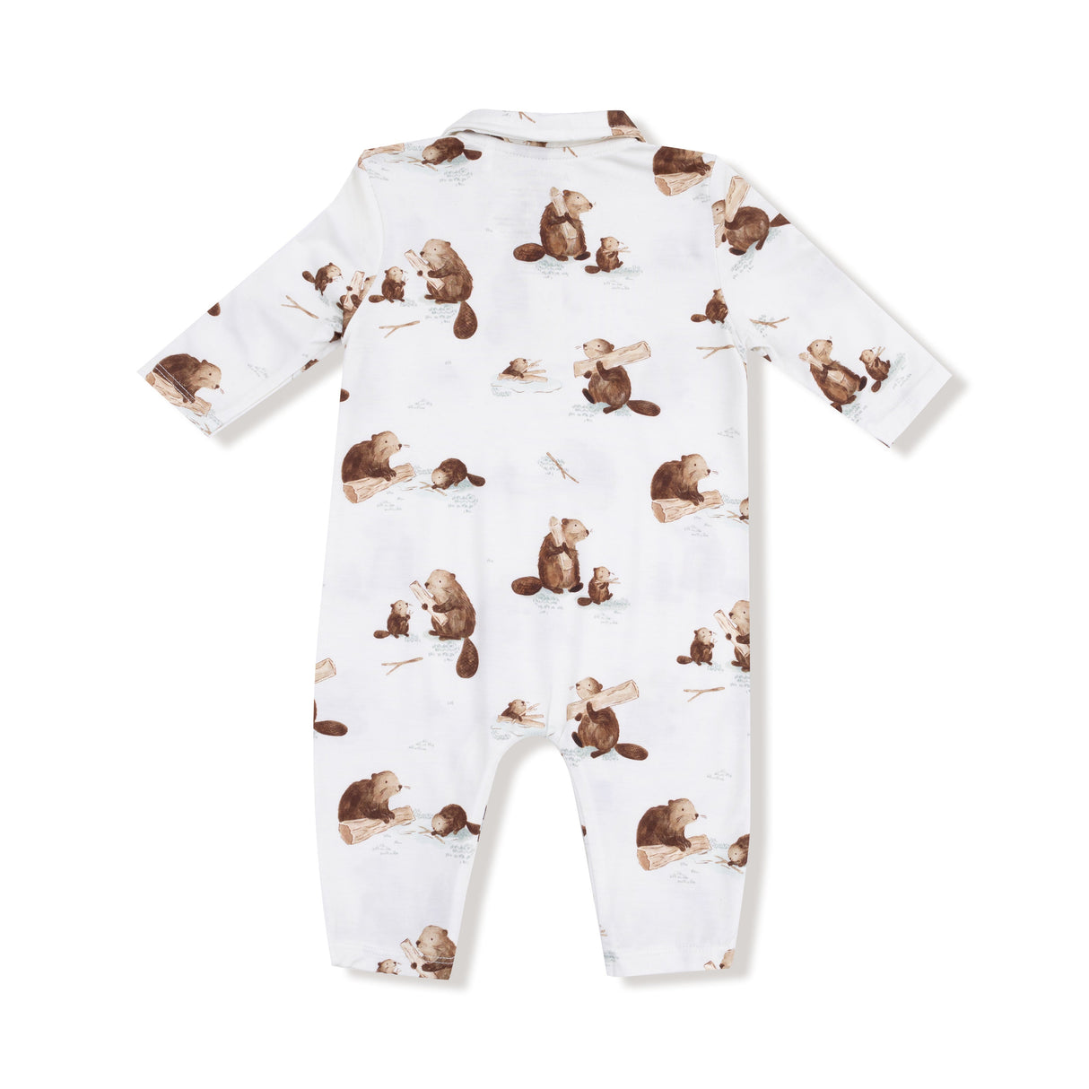 Polo Romper - HoneyBug